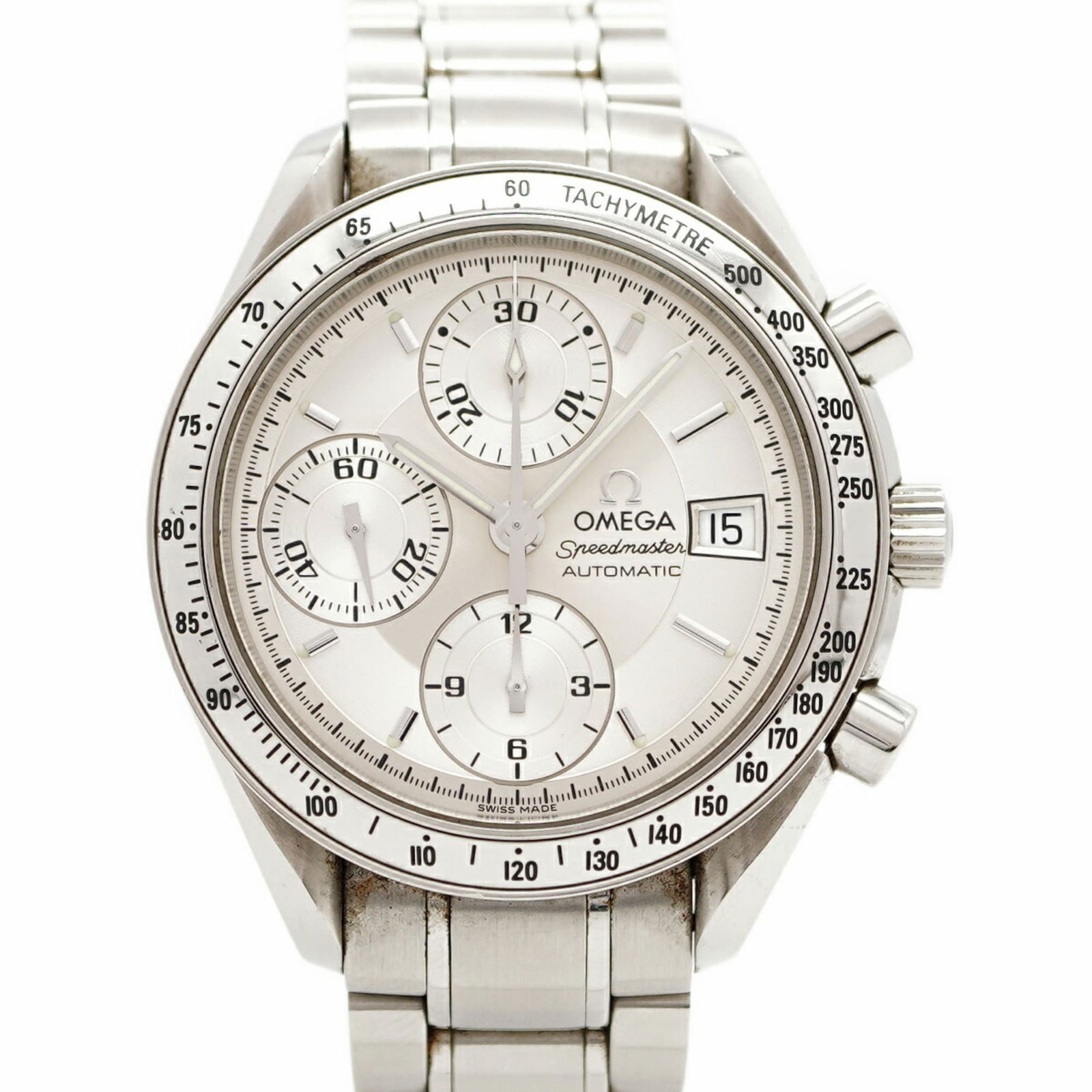 Wristwatch Omega: Wristwatch Omega This listing features Wristwatch Omega. Item specifics are provided below. Item Specifics: Brand: Omega Type: Wristwatch Gender: Men Material (Case): Stainless Steel Material (Band):