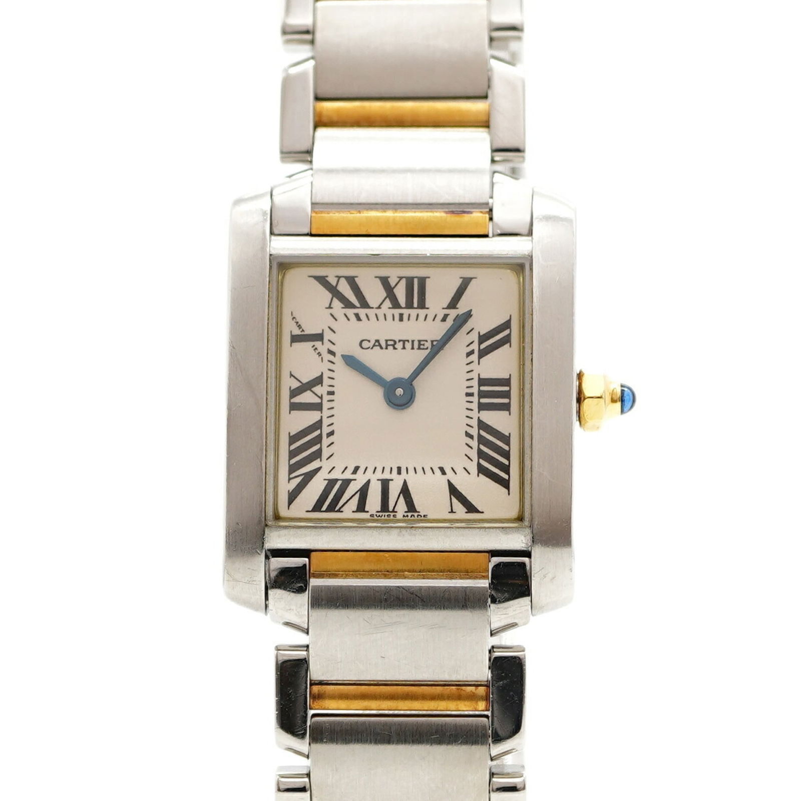 Wristwatch Cartier: Wristwatch Cartier This listing features Wristwatch Cartier. Item specifics are provided below. Item Specifics: Brand: Cartier Type: Wristwatch Gender: Women Material (Case): Stainless Steel, Yellow G
