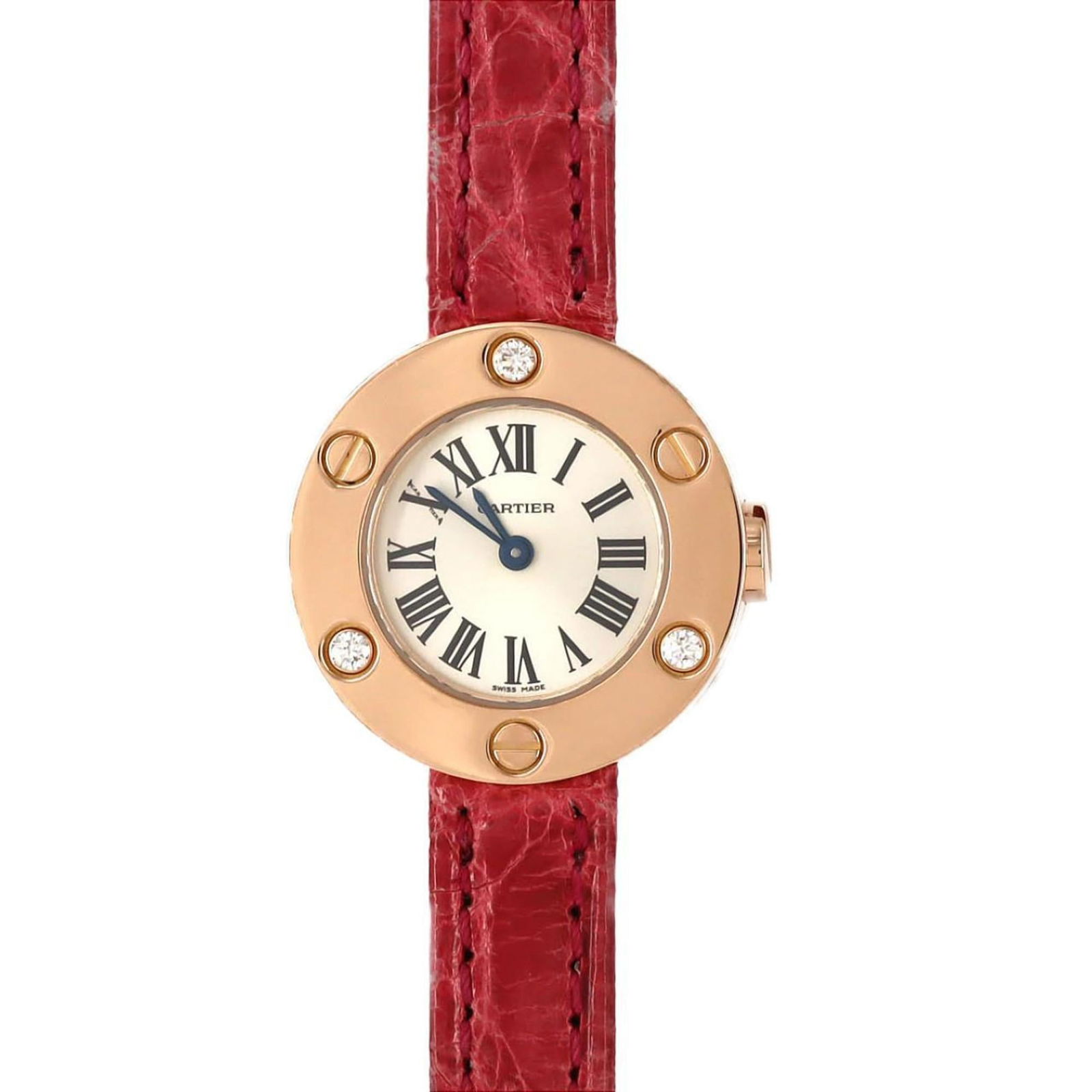 Wristwatch Cartier: Wristwatch Cartier This listing features Wristwatch Cartier. Item specifics are provided below. Item Specifics: Brand: Cartier Type: Wristwatch Gender: Women Material (Case): Pink Gold, Rose Gold