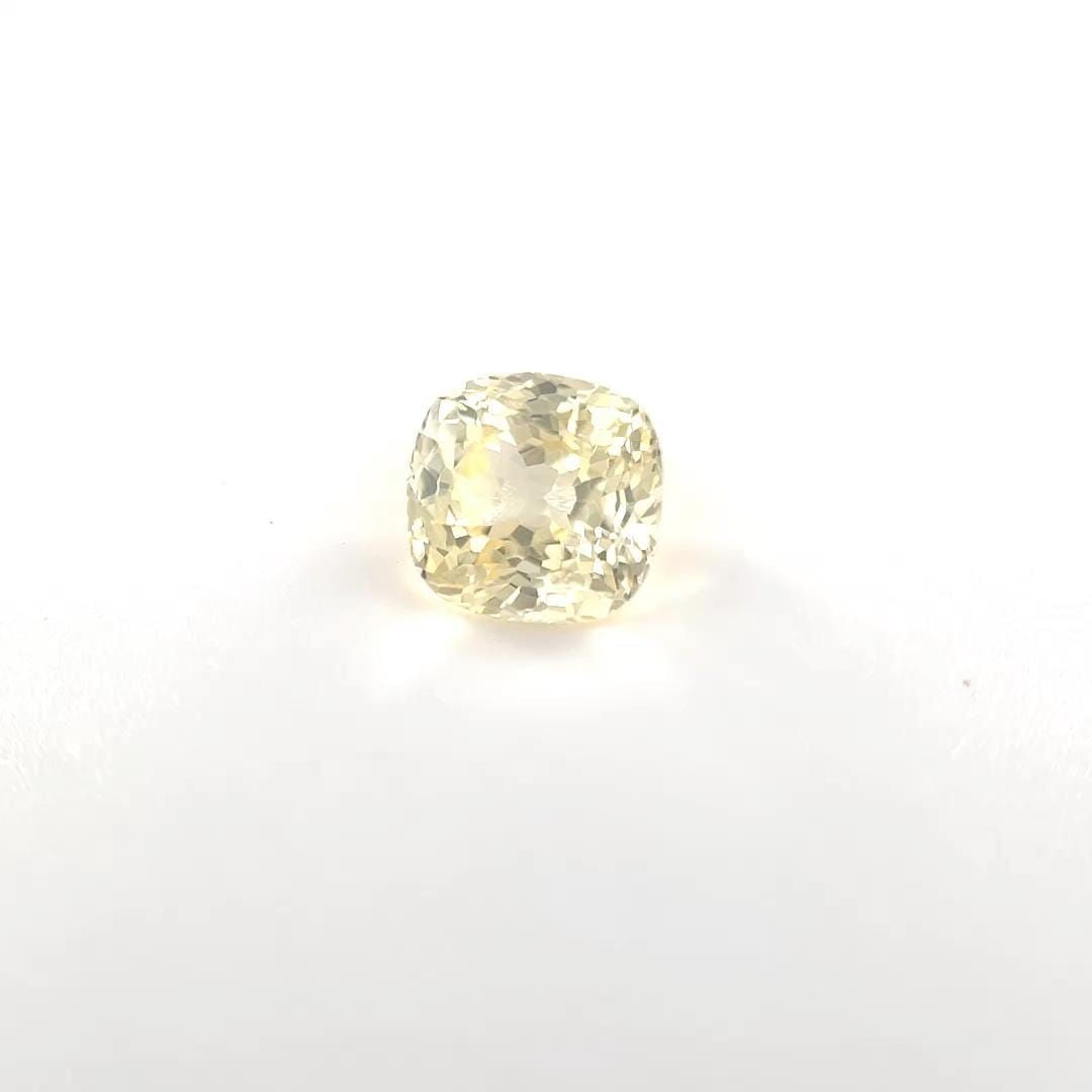 Loose Sapphire Gemstone - Cushion 1.45ct Yellow SI: Loose Sapphire Gemstone - Cushion 1.45ct Yellow SI This listing features Loose Sapphire Gemstone - Cushion 1.45ct Yellow SI. Item specifics are provided below. Item Specifics: Type: Sapphire Carat: 1.