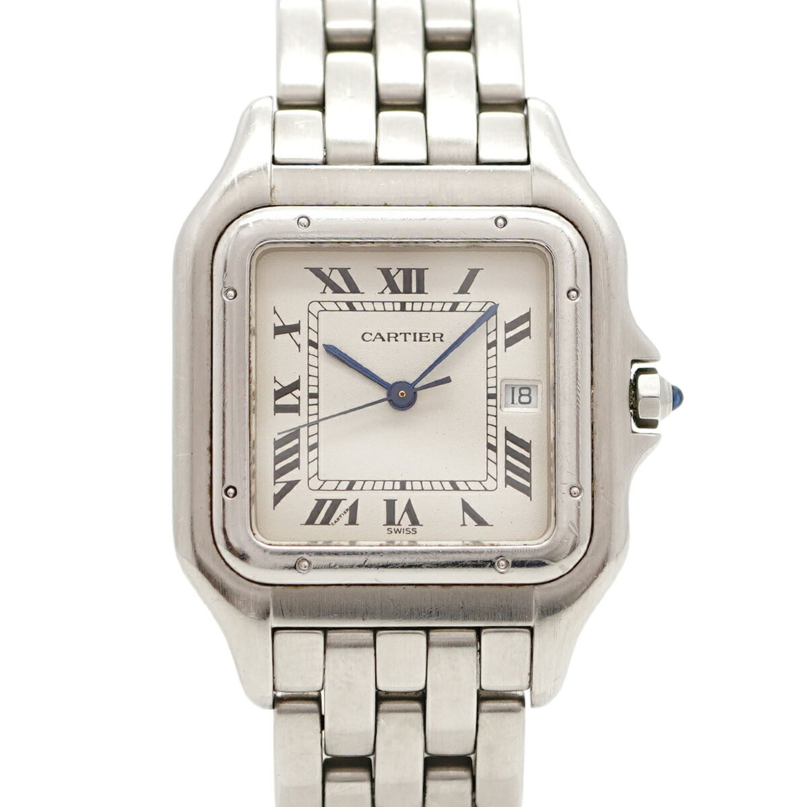 Wristwatch Cartier: Wristwatch Cartier This listing features Wristwatch Cartier. Item specifics are provided below. Item Specifics: Brand: Cartier Type: Wristwatch Gender: Men,Women Material (Case): Stainless Steel Mater