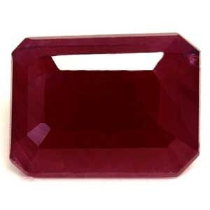 Loose Ruby Gemstone - Emerald 1.44ct Red SI (1 of 1)