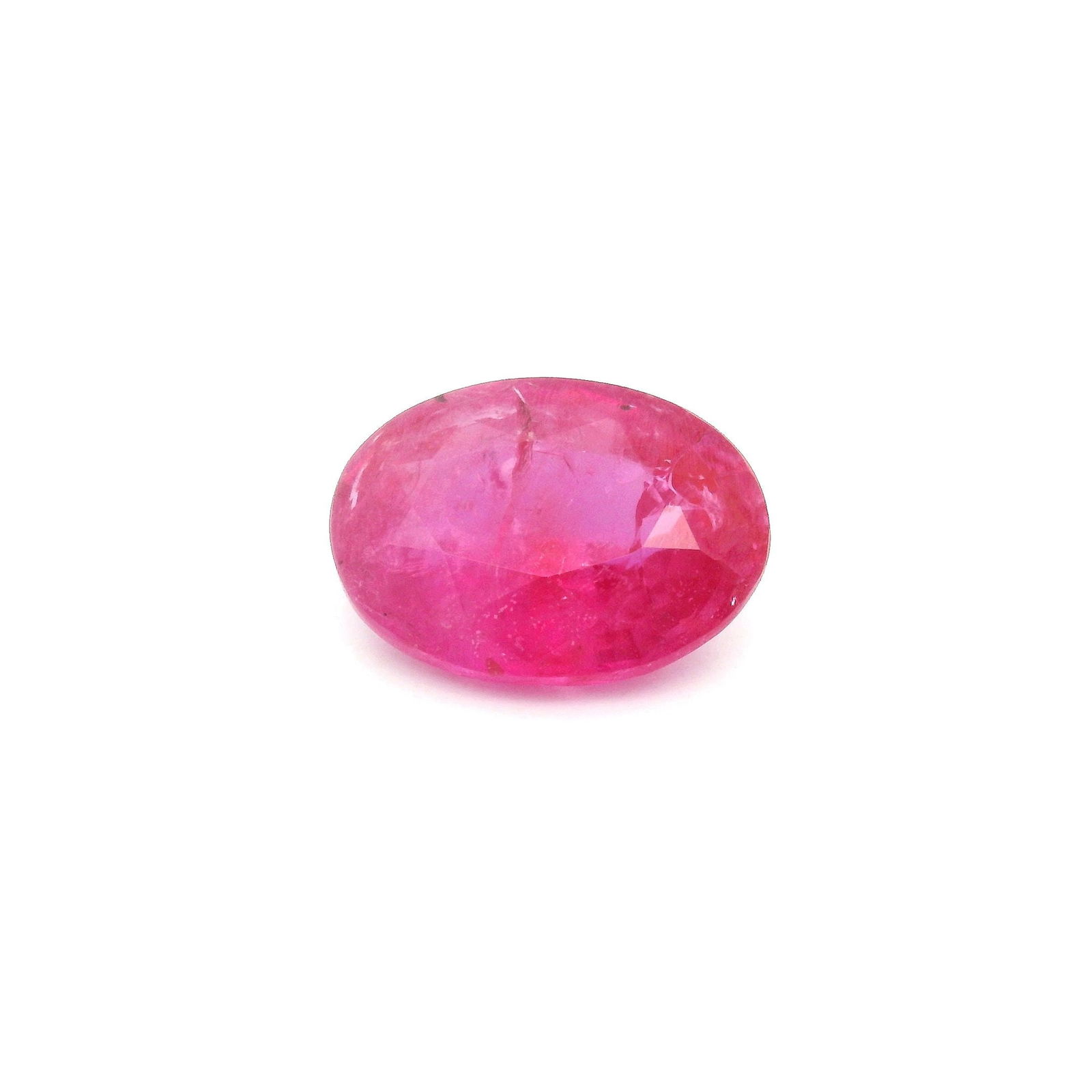 Loose Ruby Gemstone - GSI Oval 2.71ct Red MI: Loose Ruby Gemstone - GSI Oval 2.71ct Red MI This listing features Loose Ruby Gemstone - GSI Oval 2.71ct Red MI. Item specifics are provided below. Item Specifics: Type: Ruby Carat: 2.71 Cut: Faceted