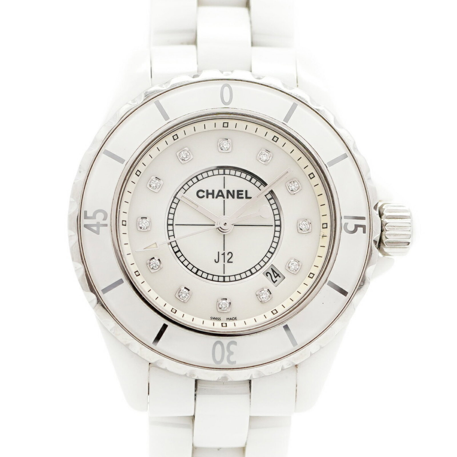 Wristwatch Chanel: Wristwatch Chanel This listing features Wristwatch Chanel. Item specifics are provided below. Item Specifics: Brand: Chanel Type: Wristwatch Gender: Women Material (Case): Ceramic Material (Band):