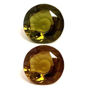 Loose Alexandrite Gemstone - GIA Round 1.98ct Green EC (1 of 1)