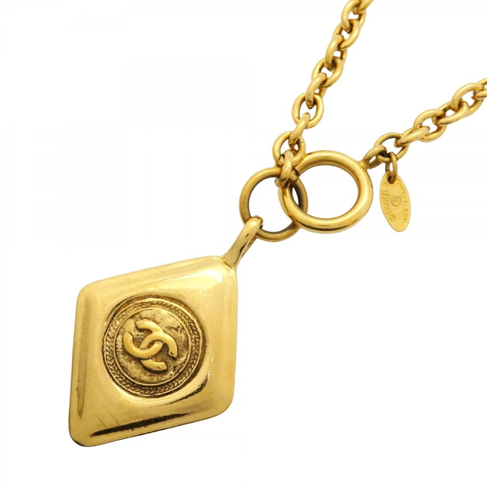 Women's - Chanel Coco Mark Diamond Necklace - GP Plated - Gold: Women's - Chanel Coco Mark Diamond Necklace - GP Plated - Gold This listing features Women's - Chanel Coco Mark Diamond Necklace - GP Plated - Gold. Item specifics are provided below. Item Specifics: