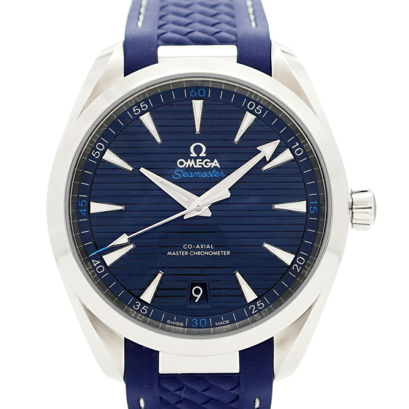 Wristwatch Omega: Wristwatch Omega This listing features Wristwatch Omega. Item specifics are provided below. Item Specifics: Brand: Omega Type: Wristwatch Gender: Men Material (Band): Rubber Color (Dial): Navy Case Di