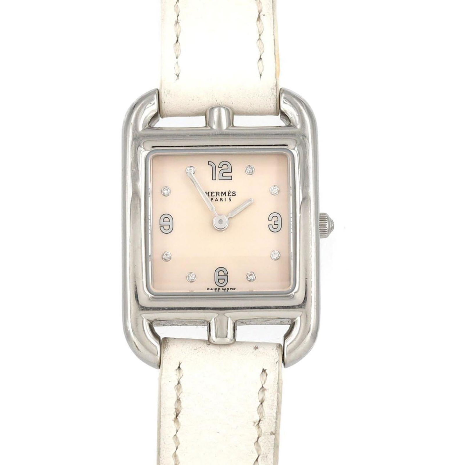 Wristwatch Hermes: Wristwatch Hermes This listing features Wristwatch Hermes. Item specifics are provided below. Item Specifics: Brand: Hermes Type: Wristwatch Gender: Women Material (Case): Stainless Steel Material (Ba
