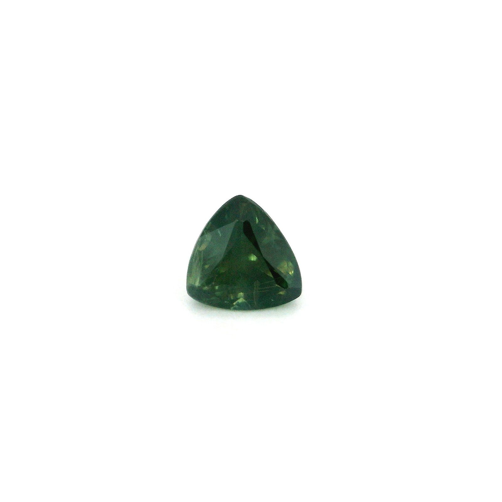 Loose Sapphire Gemstone - GSI Triangular 1.03ct Green SI (1 of 1)