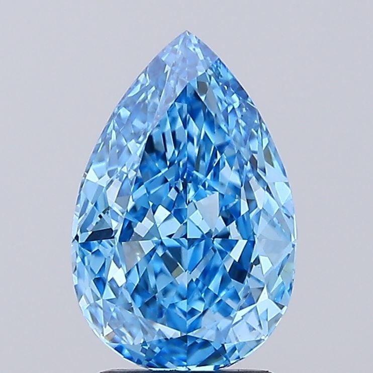 Loose Lab Diamond - IGI Pear 2.27ct Fancy Vivid Blue VS1: Loose Lab Diamond - IGI Pear 2.27ct Fancy Vivid Blue VS1 This listing features Loose Lab Diamond - IGI Pear 2.27ct Fancy Vivid Blue VS1. Item specifics are provided below. Item Specifics: Source: This