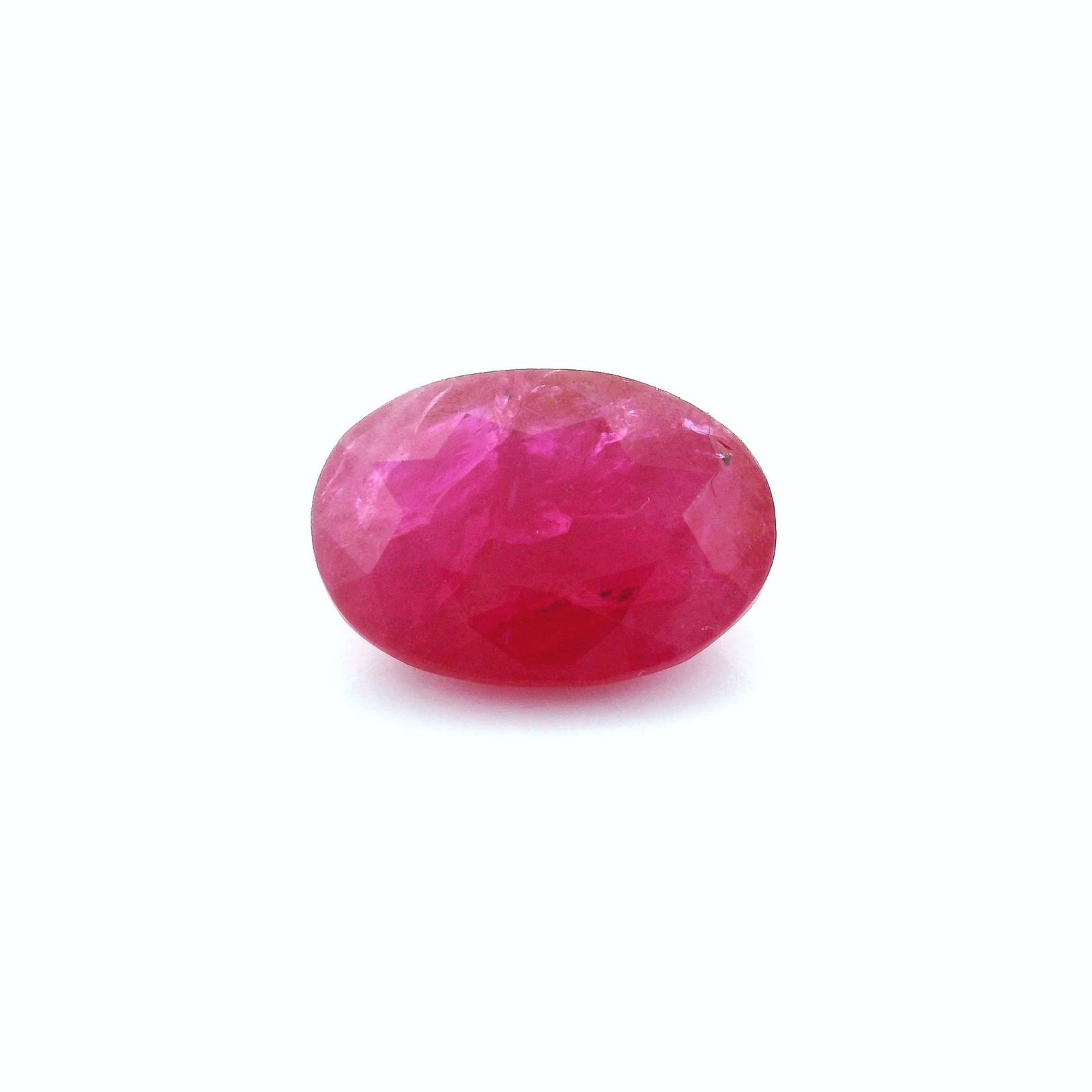 Loose Ruby Gemstone - GSI Oval 3.1ct Red MI (1 of 1)