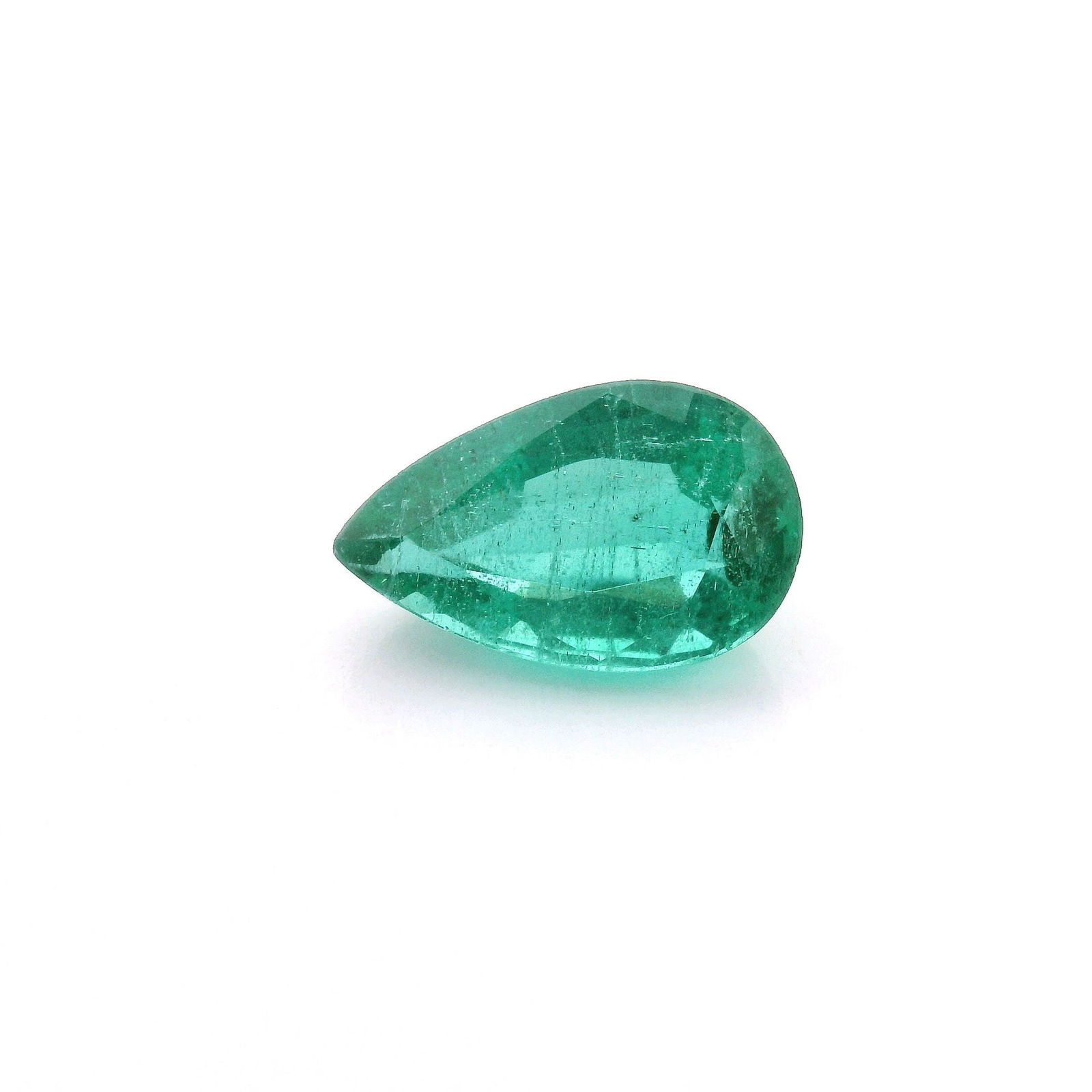 Loose Emerald Gemstone - GSI Pear 1.87ct Green MI: Loose Emerald Gemstone - GSI Pear 1.87ct Green MI This listing features Loose Emerald Gemstone - GSI Pear 1.87ct Green MI. Item specifics are provided below. Item Specifics: Type: Emerald Carat:
