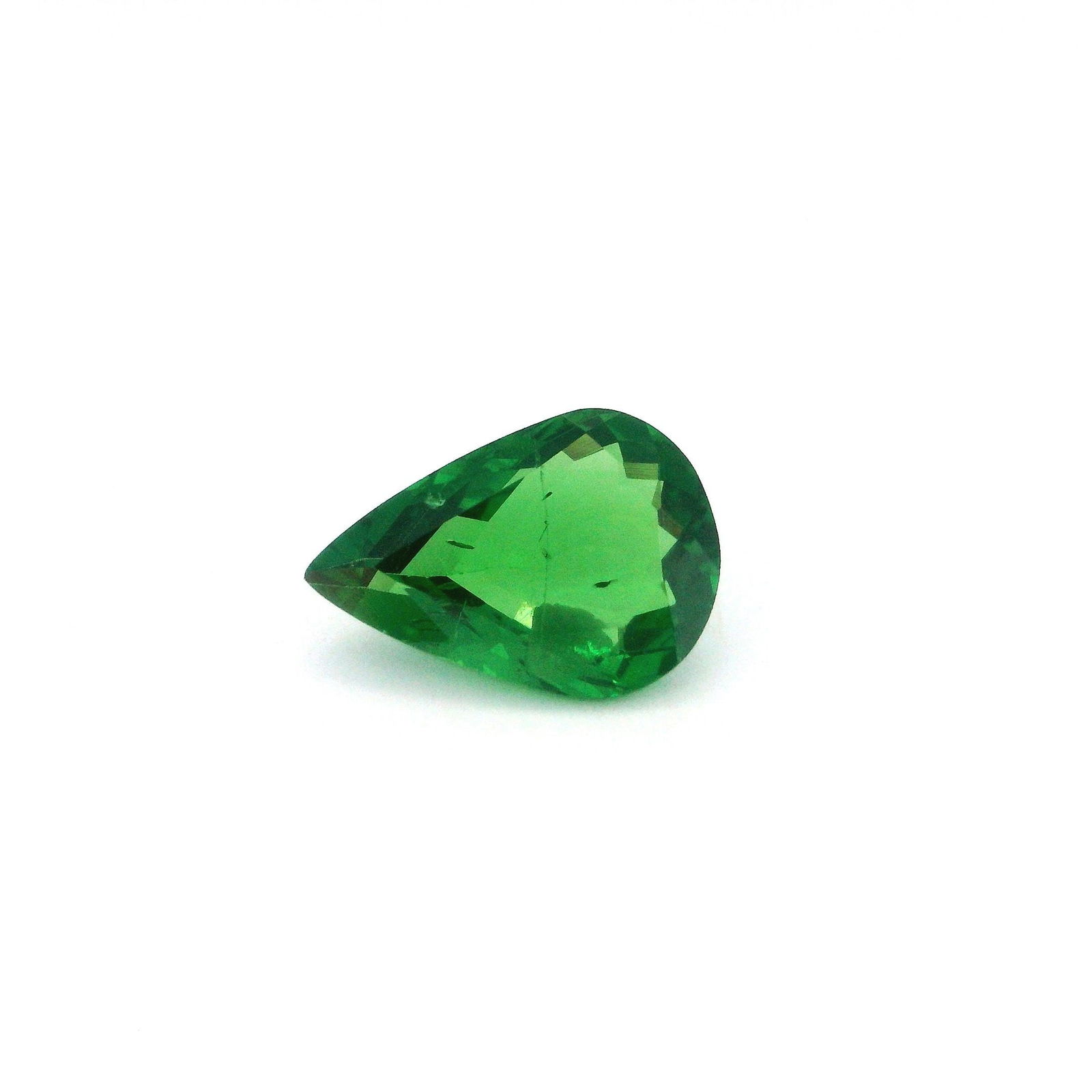 Loose Garnet Gemstone - GSI Pear 1.58ct Green SI: Loose Garnet Gemstone - GSI Pear 1.58ct Green SI This listing features Loose Garnet Gemstone - GSI Pear 1.58ct Green SI. Item specifics are provided below. Item Specifics: Type: Garnet Carat: 1.58 Cut