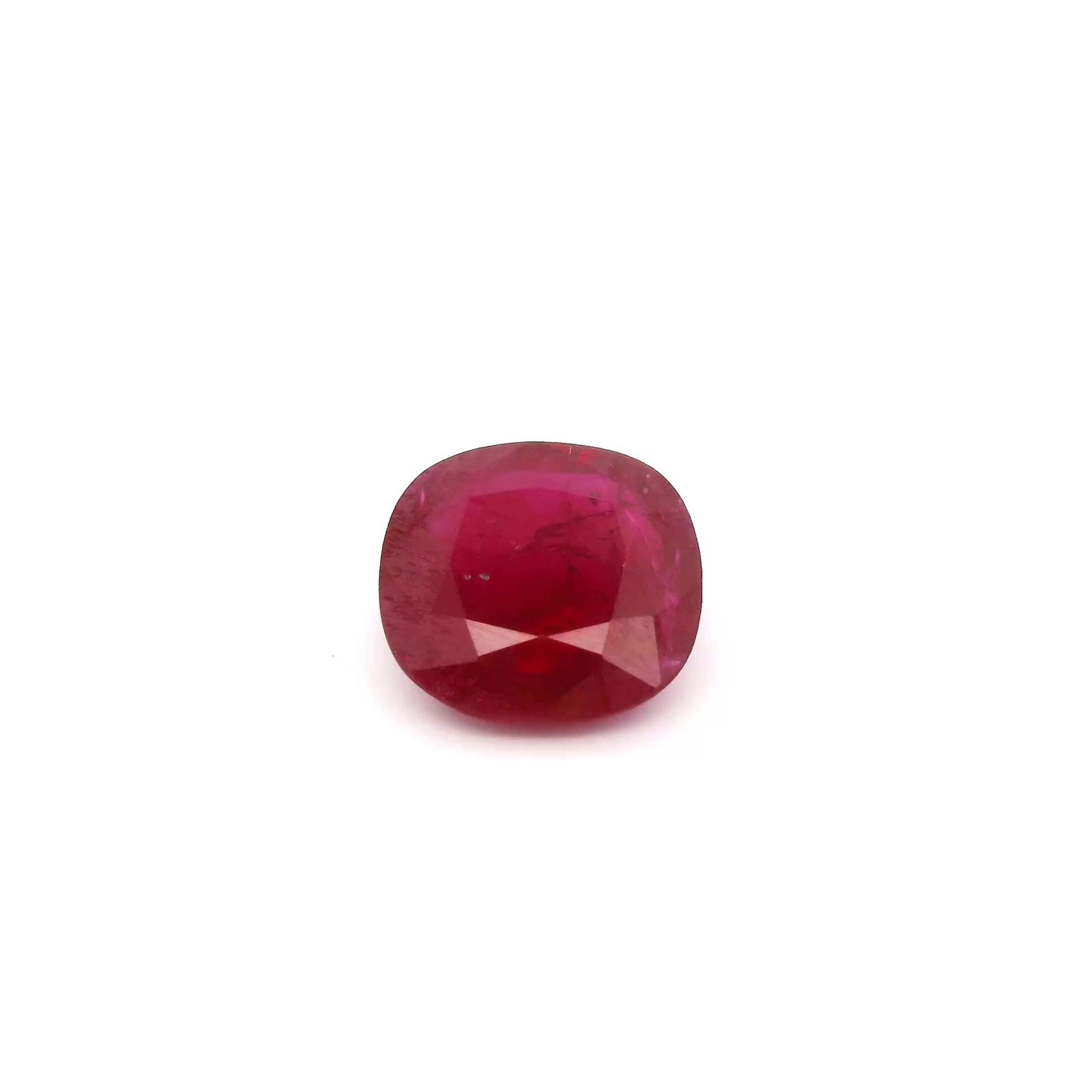 Loose Ruby Gemstone - GSI Cushion 1.6ct Red SI: Loose Ruby Gemstone - GSI Cushion 1.6ct Red SI This listing features Loose Ruby Gemstone - GSI Cushion 1.6ct Red SI. Item specifics are provided below. Item Specifics: Type: Ruby Carat: 1.6 Cut: Facet