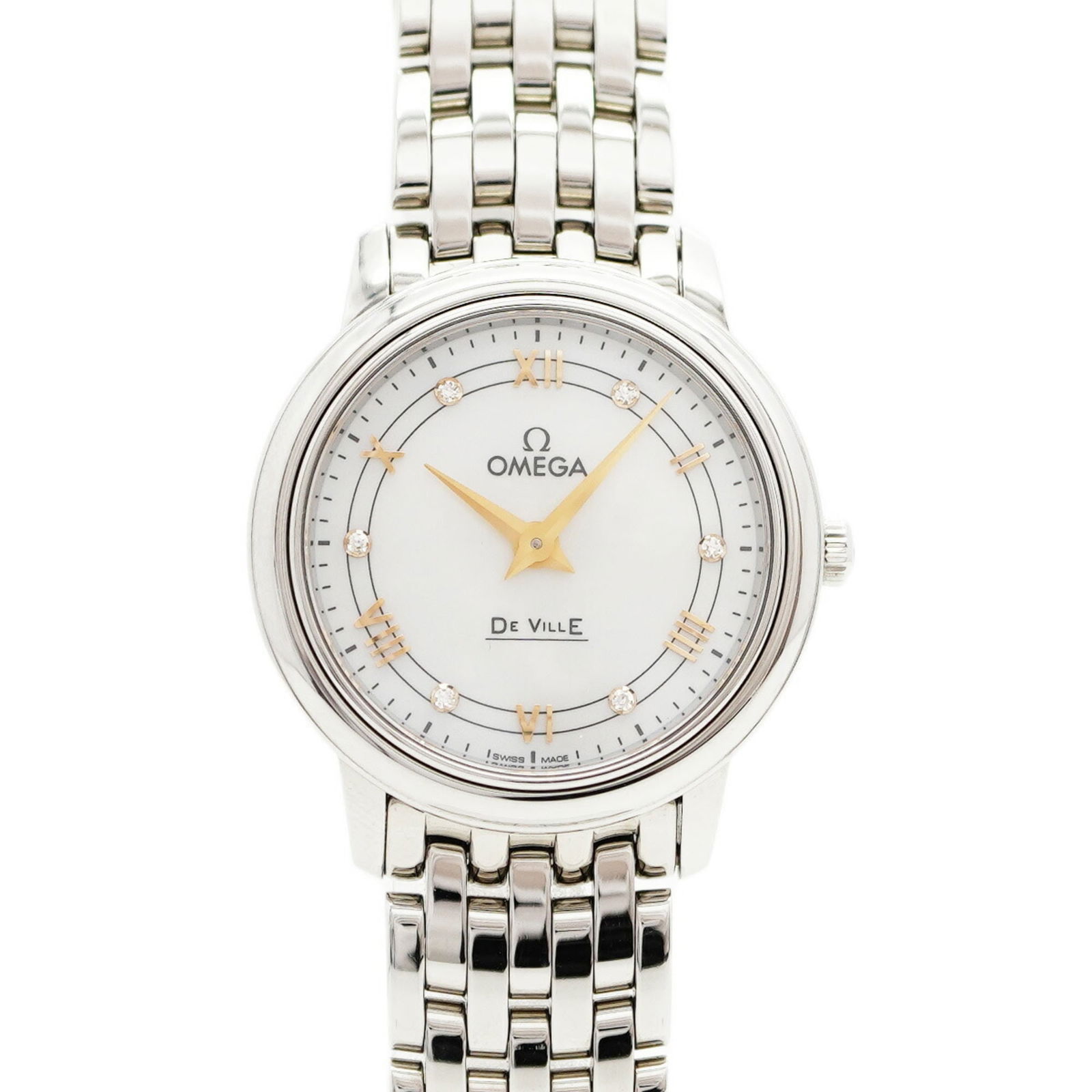 Wristwatch Omega: Wristwatch Omega This listing features Wristwatch Omega. Item specifics are provided below. Item Specifics: Brand: Omega Type: Wristwatch Gender: Women Material (Case): Stainless Steel Material (Band)