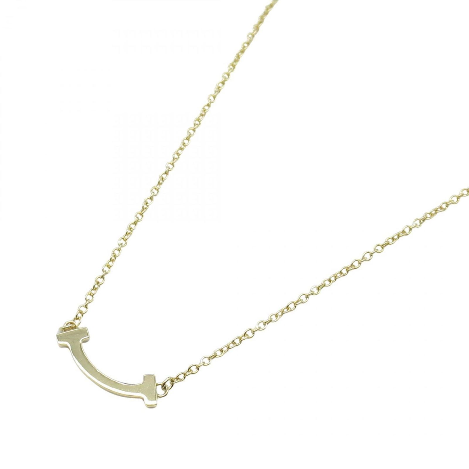 and Clear - Tiffany & Co. T Smile Mini Necklace - 18K Yellow Gold with Diamonds - Women's: and Clear - Tiffany & Co. T Smile Mini Necklace - 18K Yellow Gold with Diamonds - Women's This listing features and Clear - Tiffany & Co. T Smile Mini Necklace - 18K Yellow Gold with Diamonds - Women'