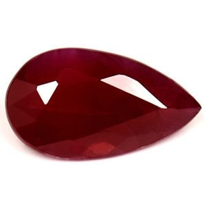 Loose Ruby Gemstone - Pear 1.32ct Red SI: Loose Ruby Gemstone - Pear 1.32ct Red SI This listing features Loose Ruby Gemstone - Pear 1.32ct Red SI. Item specifics are provided below. Item Specifics: Type: Ruby Carat: 1.32 Cut: Faceted Color: R