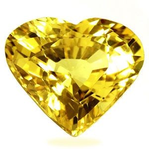 Loose Sapphire Gemstone - Heart 2.5ct Yellow EC: Loose Sapphire Gemstone - Heart 2.5ct Yellow EC This listing features Loose Sapphire Gemstone - Heart 2.5ct Yellow EC. Item specifics are provided below. Item Specifics: Type: Sapphire Carat: 2.5 Cut: