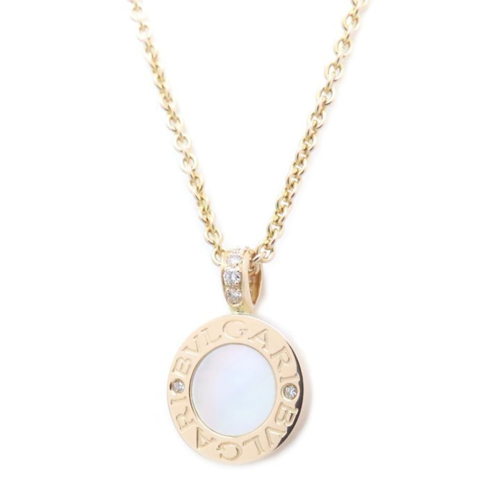 294829 - BVLGARI Necklace - Mother of Pearl - Onyx - Diamond - Reversible - 18KPG - Women's: 294829 - BVLGARI Necklace - Mother of Pearl - Onyx - Diamond - Reversible - 18KPG - Women's This listing features 294829 - BVLGARI Necklace - Mother of Pearl - Onyx - Diamond - Reversible - 18KPG - Wo