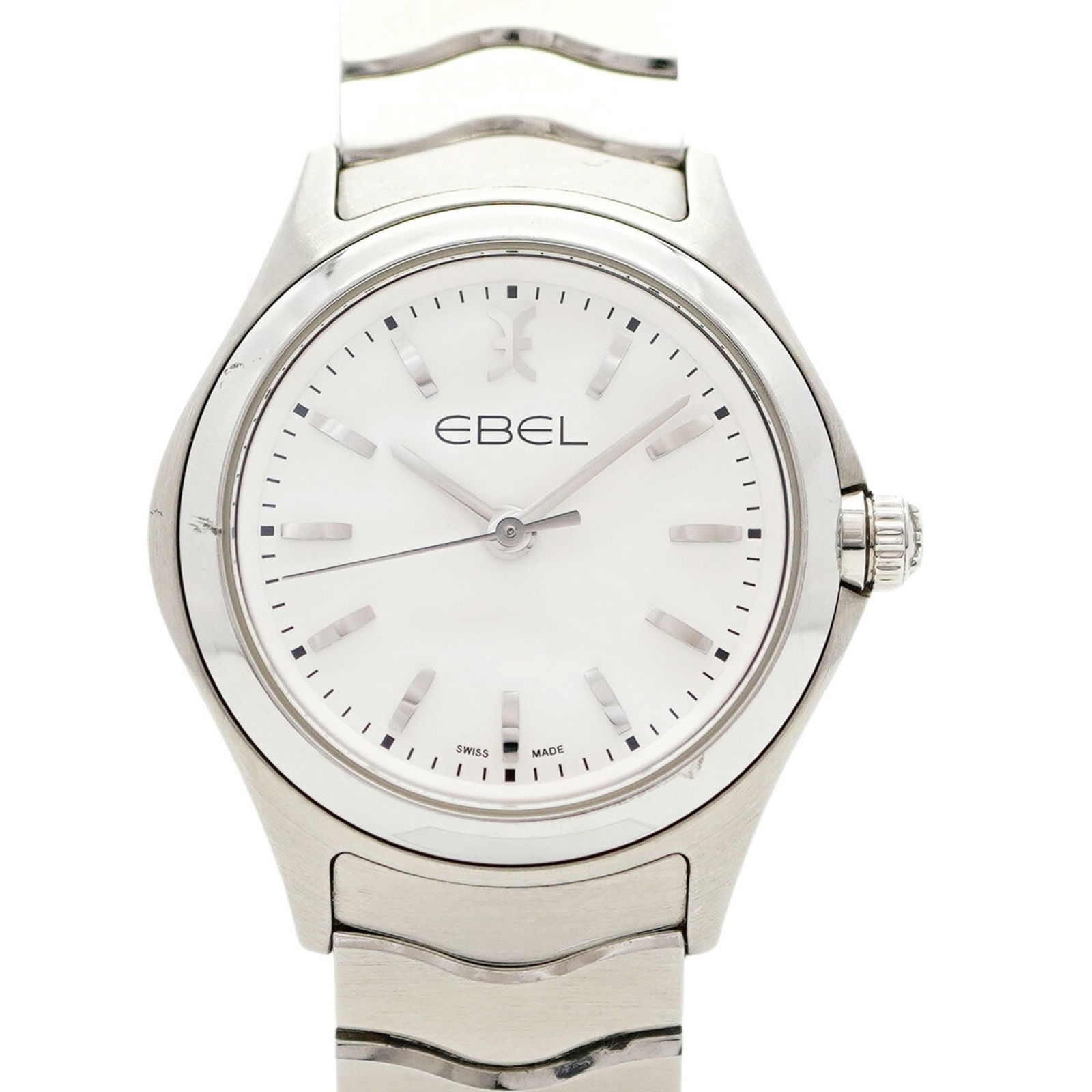 Wristwatch Ebel: Wristwatch Ebel This listing features Wristwatch Ebel. Item specifics are provided below. Item Specifics: Brand: Ebel Type: Wristwatch Gender: Women Material (Case): Stainless Steel Material (Band):