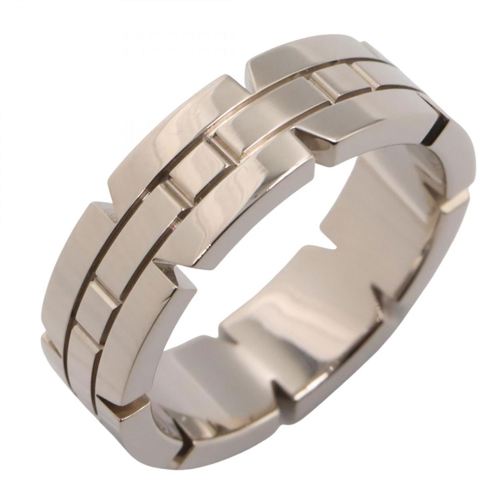 (18K) Cartier Band Ring White Gold: (18K) Cartier Band Ring White Gold This listing features (18K) Cartier Band Ring White Gold. Item specifics are provided below. Item Specifics: Brand: Cartier Type: Band Ring Gender: Women Color: Whit