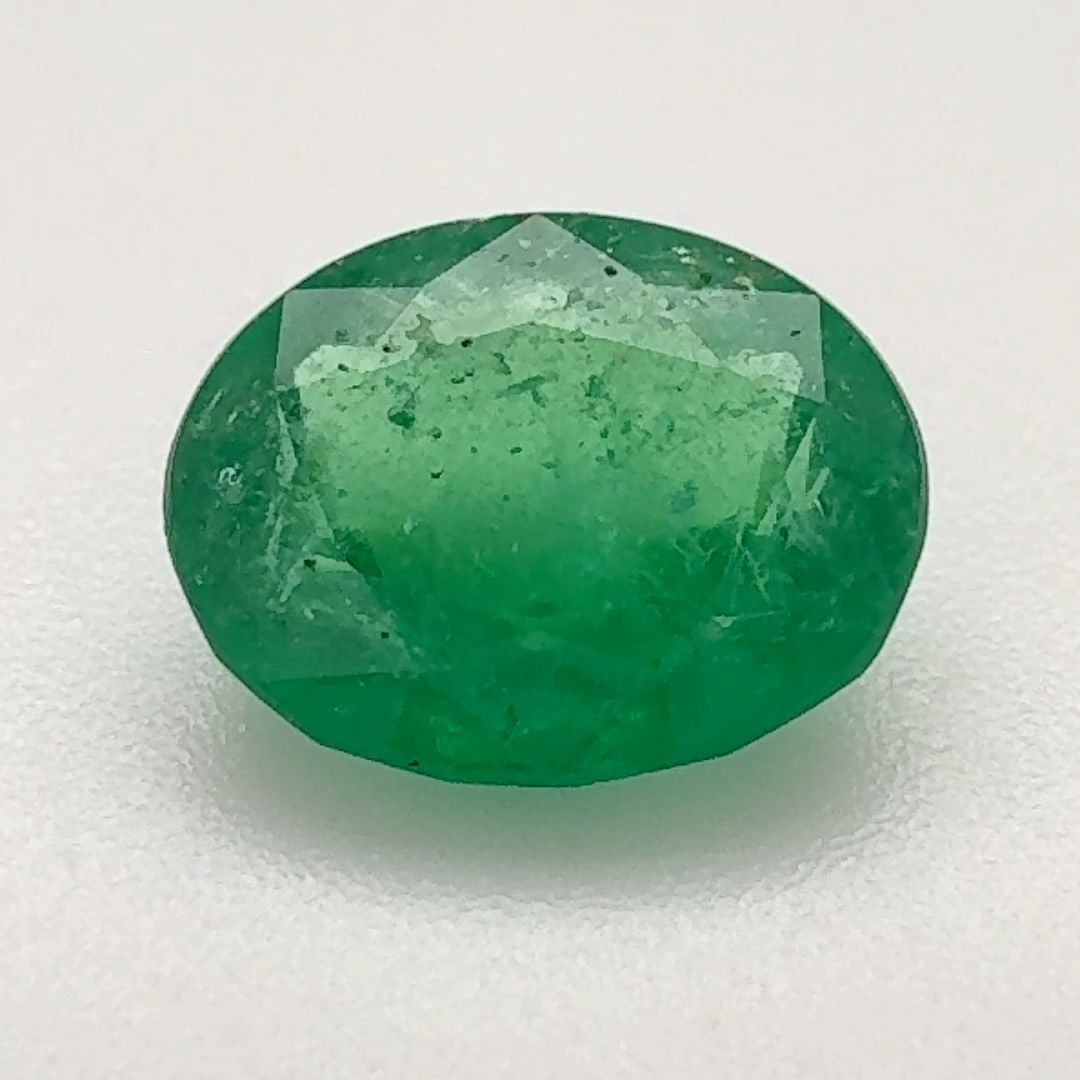 Loose Emerald Gemstone - Oval 1.785ct Green MI (1 of 1)