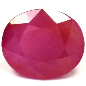 Loose Ruby Gemstone - Oval 3.02ct Red SI (1 of 1)
