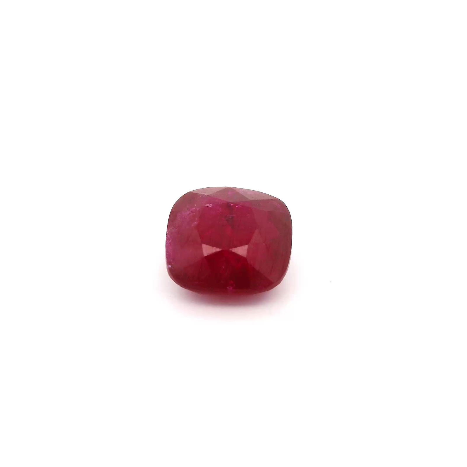 Loose Ruby Gemstone - GSI Cushion 1.87ct Red SI (1 of 1)