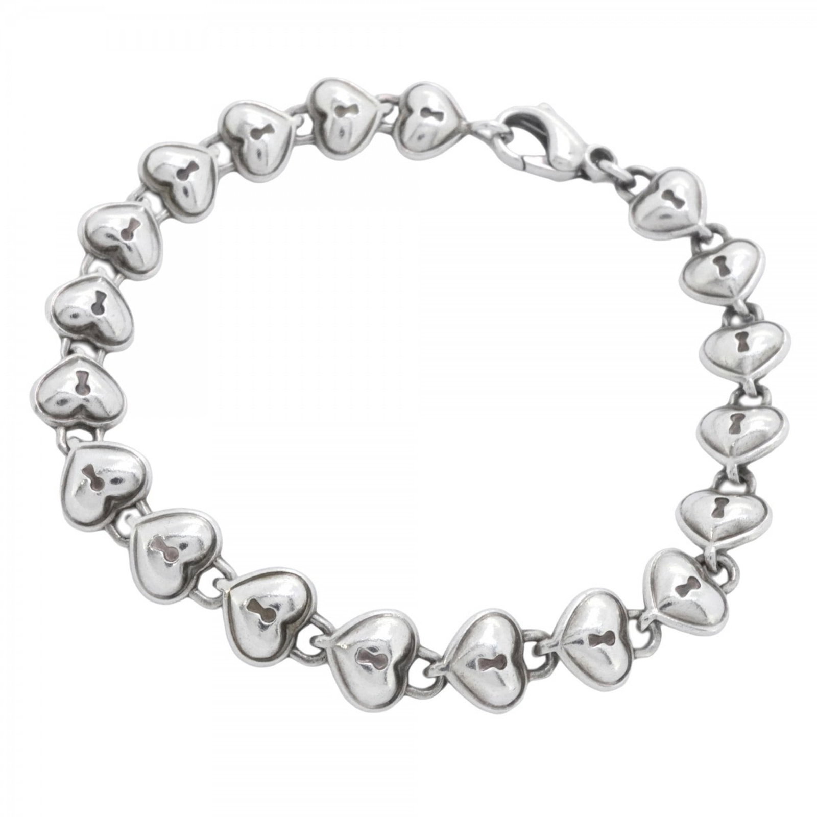 925 Tiffany Charm Bracelet Silver: 925 Tiffany Charm Bracelet Silver This listing features 925 Tiffany Charm Bracelet Silver. Item specifics are provided below. Item Specifics: Brand: Tiffany Type: Charm Bracelet Gender: Women Material