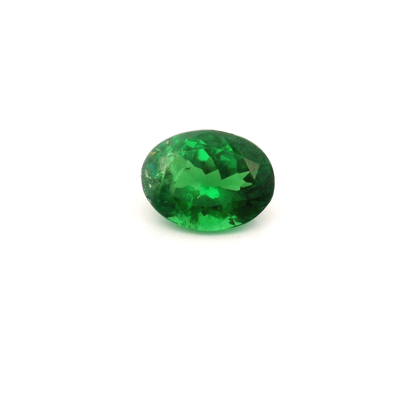 Loose Garnet Gemstone - GSI Oval 1.39ct Green SI: Loose Garnet Gemstone - GSI Oval 1.39ct Green SI This listing features Loose Garnet Gemstone - GSI Oval 1.39ct Green SI. Item specifics are provided below. Item Specifics: Type: Garnet Carat: 1.39 Cut