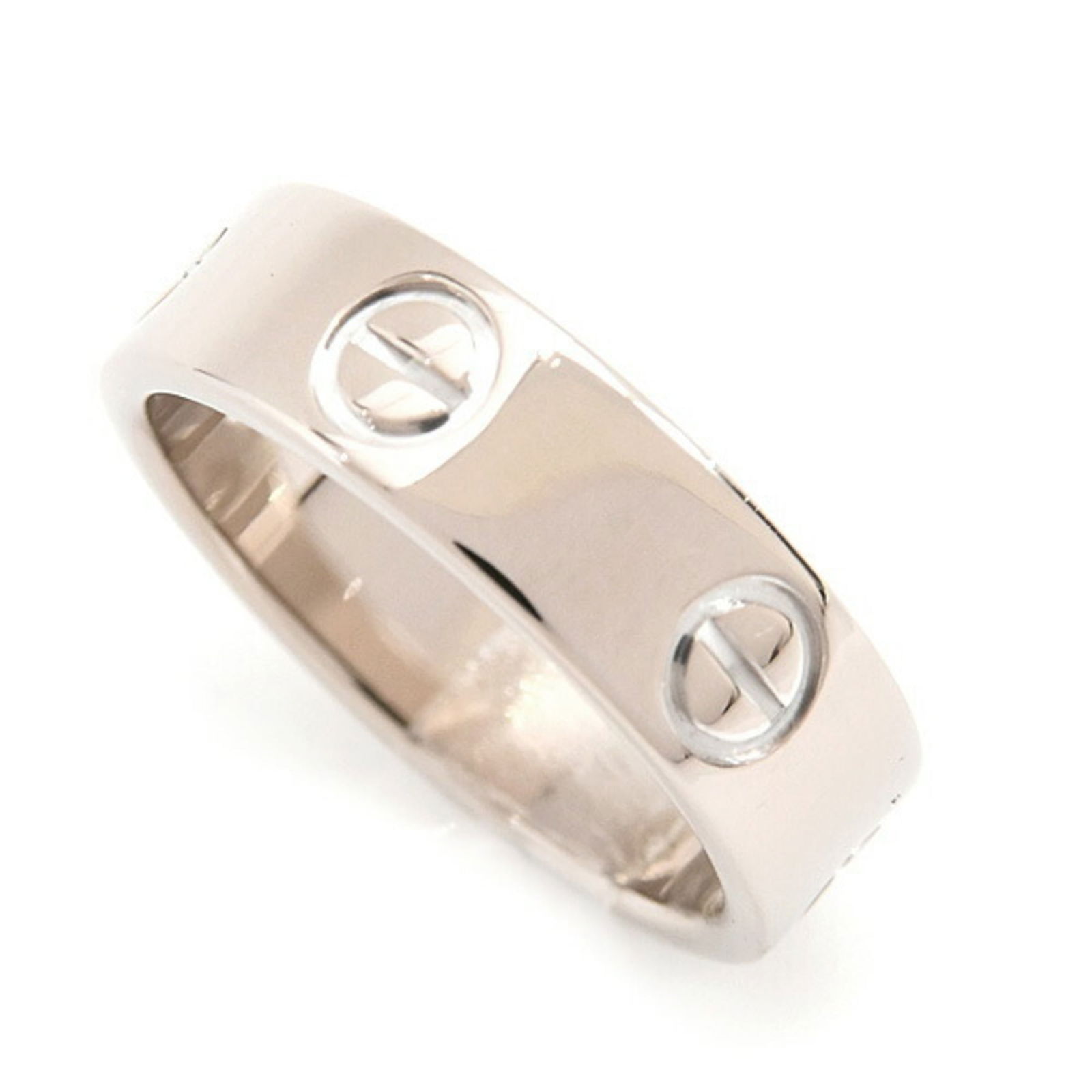 (18K) Cartier Band Ring White Gold: (18K) Cartier Band Ring White Gold This listing features (18K) Cartier Band Ring White Gold. Item specifics are provided below. Item Specifics: Brand: Cartier Type: Band Ring Gender: Women Material: W