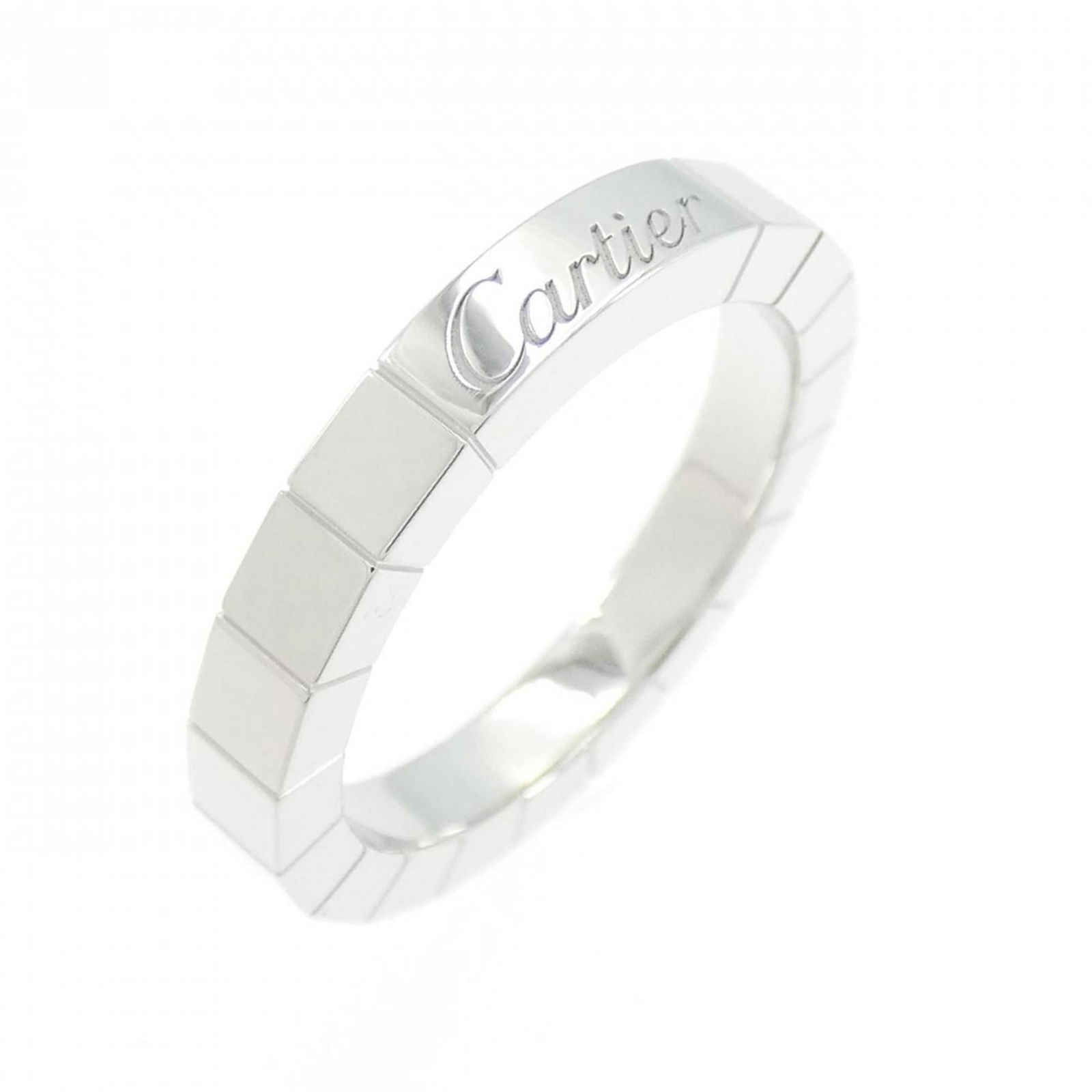 (18K) Cartier Band Ring White Gold (1 of 3)