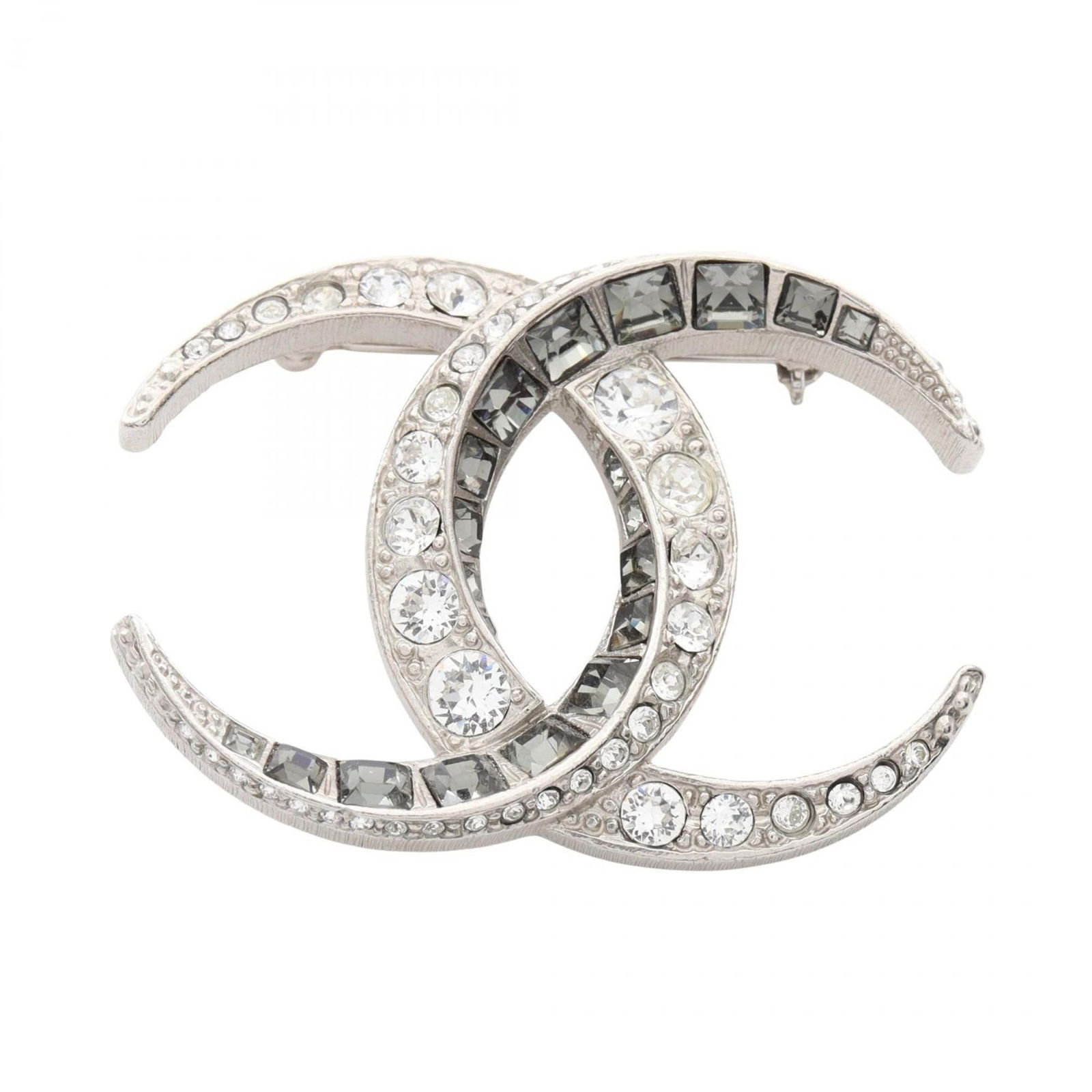 Stainless Steel - Chanel Brooch Rhinestone: Stainless Steel - Chanel Brooch Rhinestone This listing features Stainless Steel - Chanel Brooch Rhinestone. Item specifics are provided below. Item Specifics: Brand: Chanel Type: Brooch Gender: Women