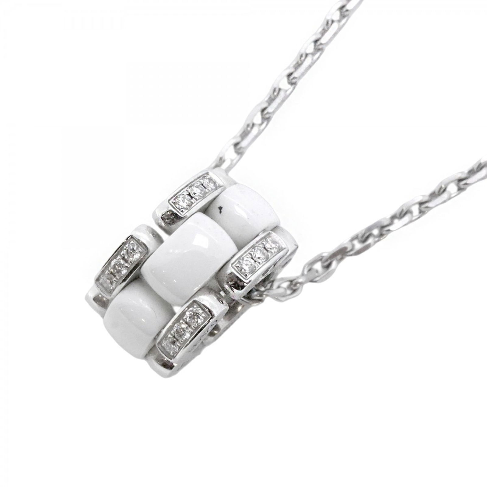 Women's Chanel Necklace Ultra Collection 18K White Gold Diamond Ceramic: Women's Chanel Necklace Ultra Collection 18K White Gold Diamond Ceramic This listing features Women's Chanel Necklace Ultra Collection 18K White Gold Diamond Ceramic. Item specifics are provided below