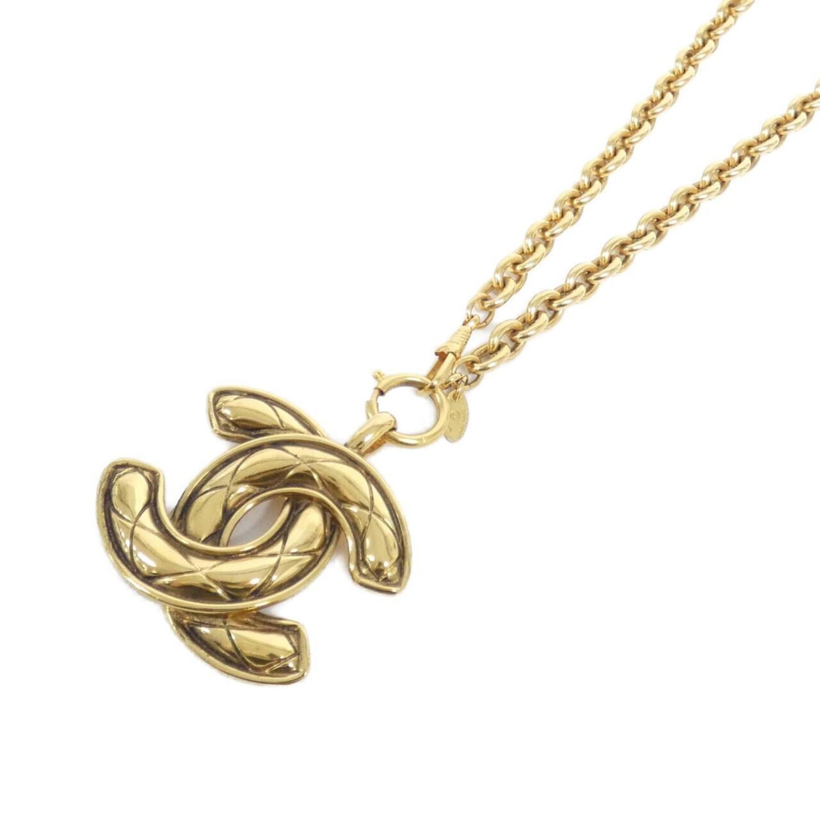 necklace Chanel: necklace Chanel This listing features necklace Chanel. Item specifics are provided below. Item Specifics: Brand: Chanel Necklace Type: Necklace Gender: Women Color: Gold Neck Circumference: 80 cm / 31