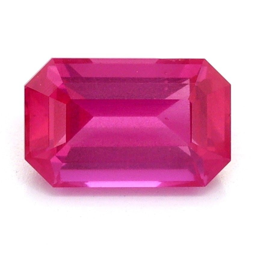 Loose Sapphire Gemstone - Emerald 1.04ct Pink EC (1 of 1)