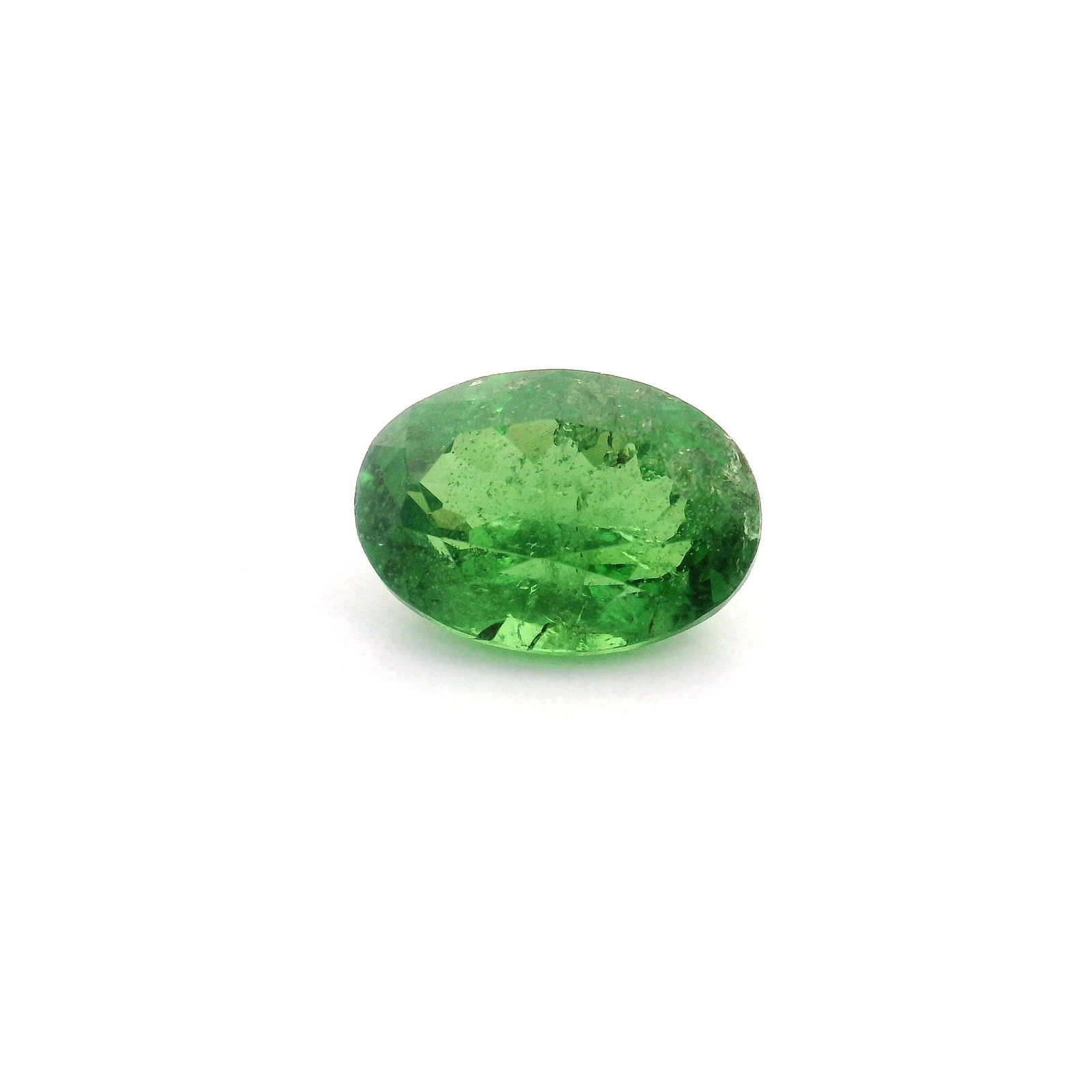 Loose Garnet Gemstone - GSI Oval 2.06ct Green SI: Loose Garnet Gemstone - GSI Oval 2.06ct Green SI This listing features Loose Garnet Gemstone - GSI Oval 2.06ct Green SI. Item specifics are provided below. Item Specifics: Type: Garnet Carat: 2.06 Cut