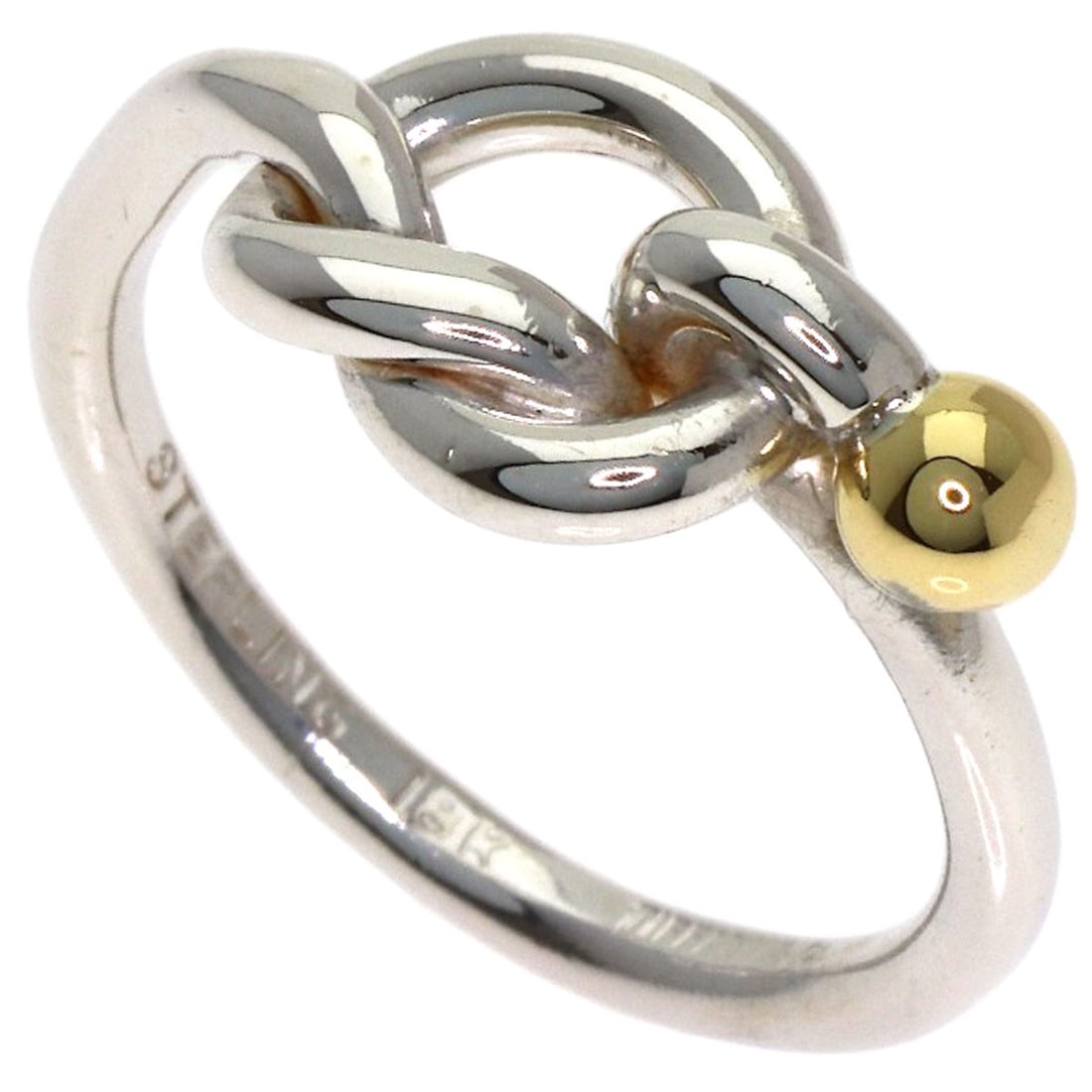 Gold TIFFANY&Co. Love knot Ring Silver 18K Yellow: Gold TIFFANY&Co. Love knot Ring Silver 18K Yellow This listing features Gold TIFFANY&Co. Love knot Ring Silver 18K Yellow. Item specifics are provided below. Item Specifics: Brand: TIFFANY&Co.