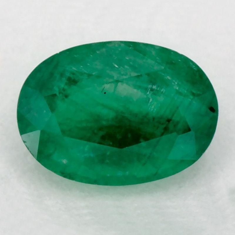 Loose Emerald Gemstone - Oval 1.19ct Green SI (1 of 1)