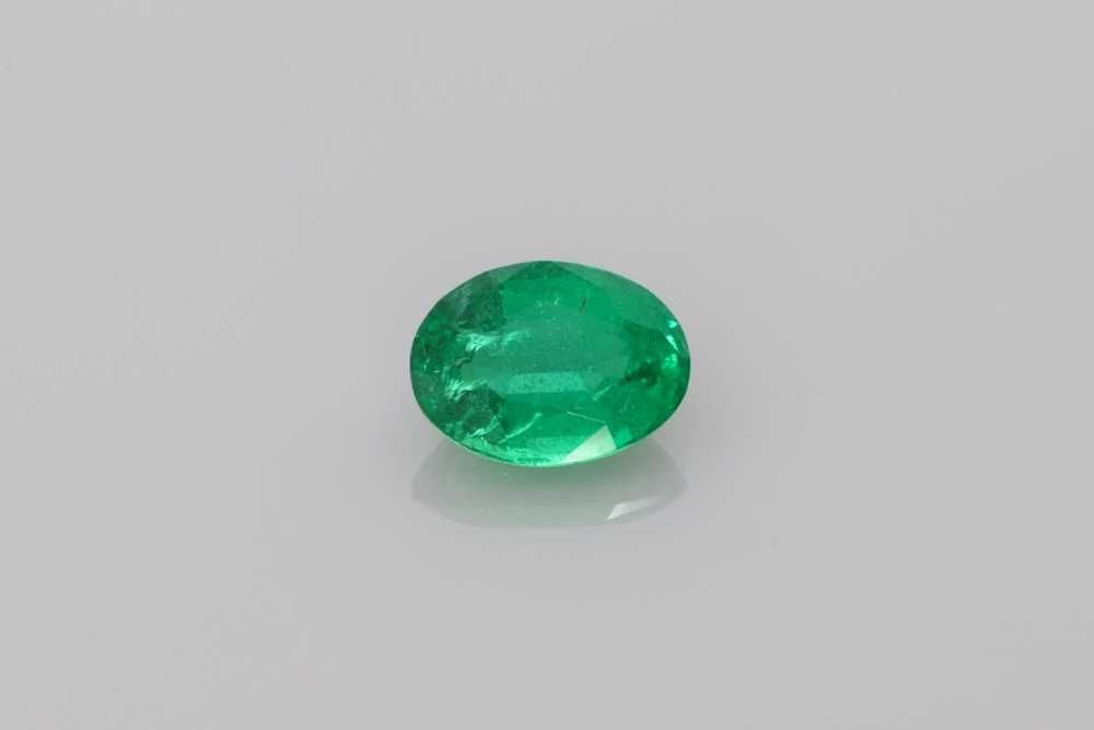 Loose Emerald Gemstone - Oval 1.07ct Green SI (1 of 1)