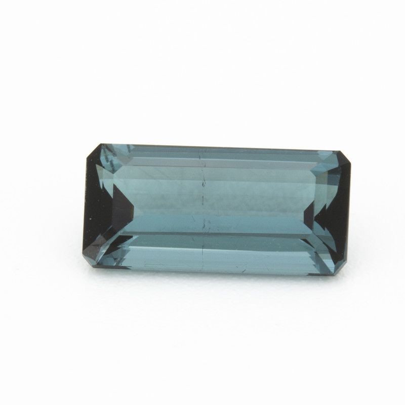 Loose Tourmaline Gemstone - Emerald 2.42ct Blue SI (1 of 1)