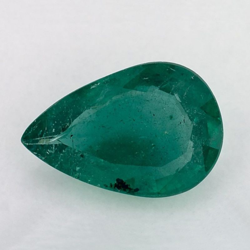 Loose Emerald Gemstone - Pear 2.88ct Green SI (1 of 1)