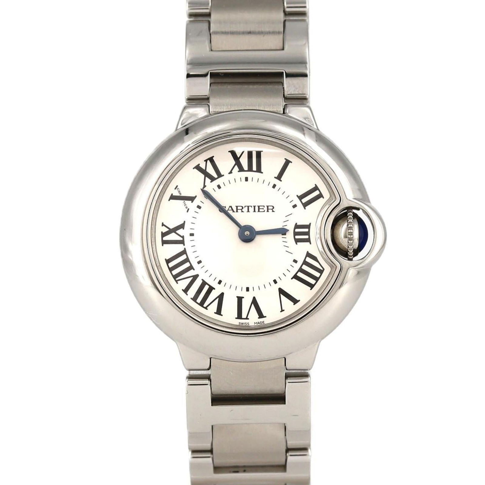 Wristwatch Cartier: Wristwatch Cartier This listing features Wristwatch Cartier. Item specifics are provided below. Item Specifics: Brand: Cartier Type: Wristwatch Gender: Women Material (Case): Stainless Steel Material