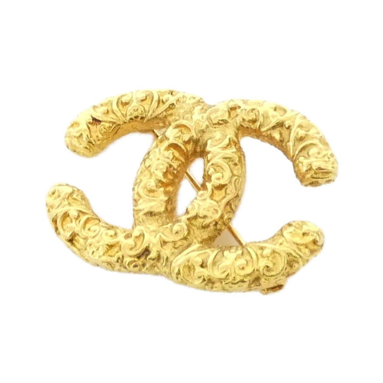 Brooch Chanel: Brooch Chanel This listing features Brooch Chanel. Item specifics are provided below. Item Specifics: Brand: Chanel Type: Brooch Gender: Women Color: Gold Size (Hxwxd): 3cm x 4.3cm / 1.18'' x 1.69'' C