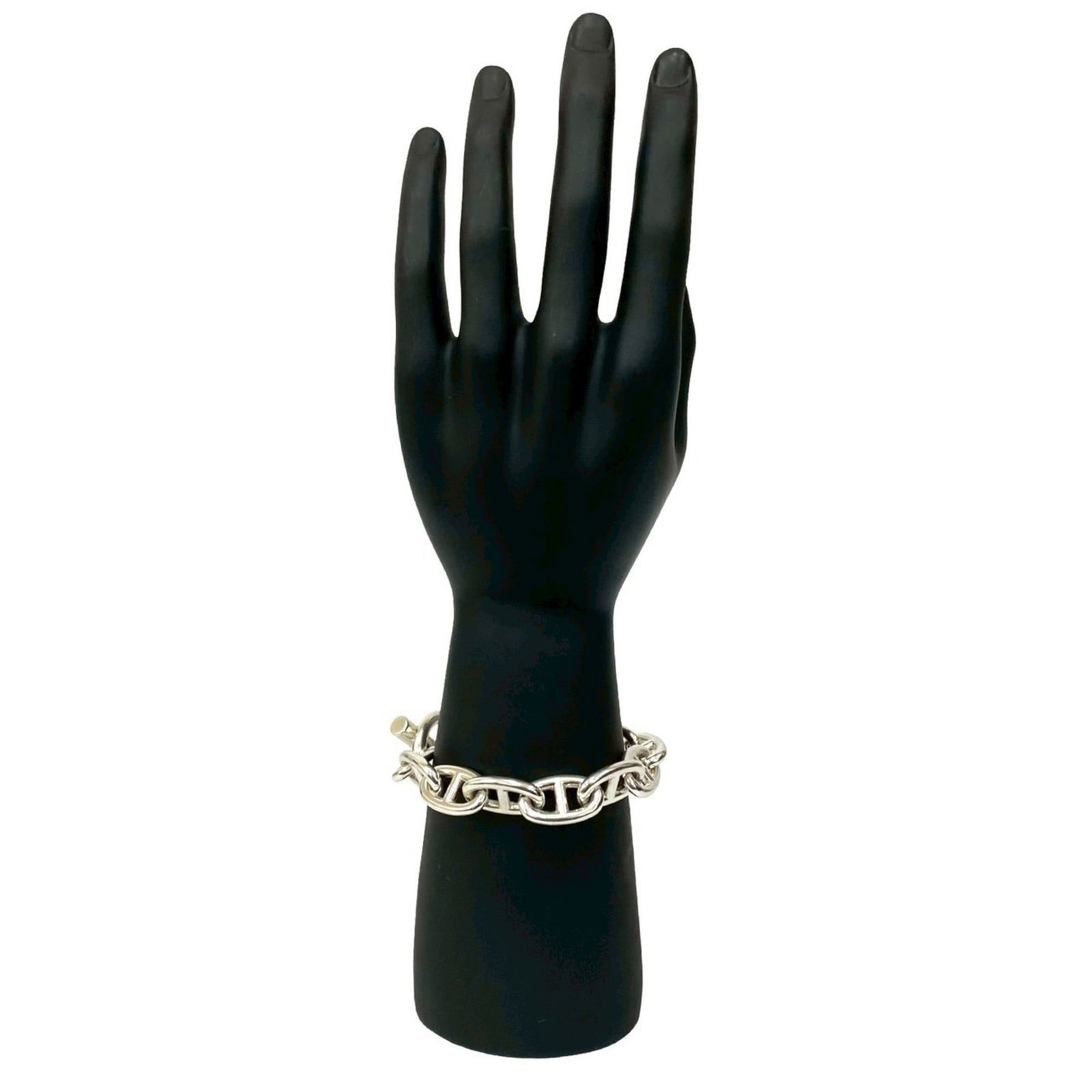 925 Hermes Charm Bracelet Silver (1 of 5)