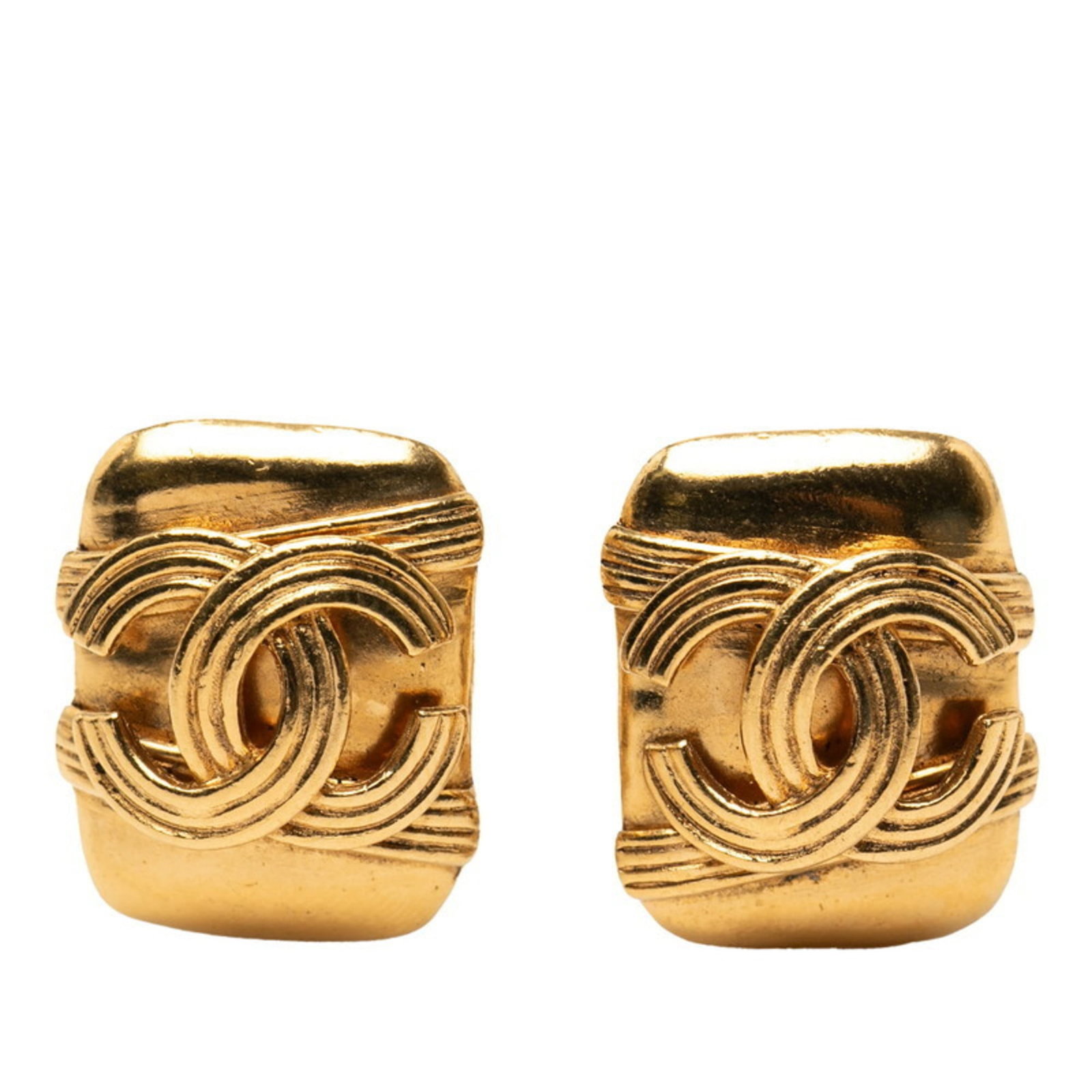 Earrings Chanel Clip: Earrings Chanel Clip This listing features Earrings Chanel Clip. Item specifics are provided below. Item Specifics: Brand: Chanel Type: Clip Earrings Gender: Women Color: Gold Size (Hxwxd): 22.50mm