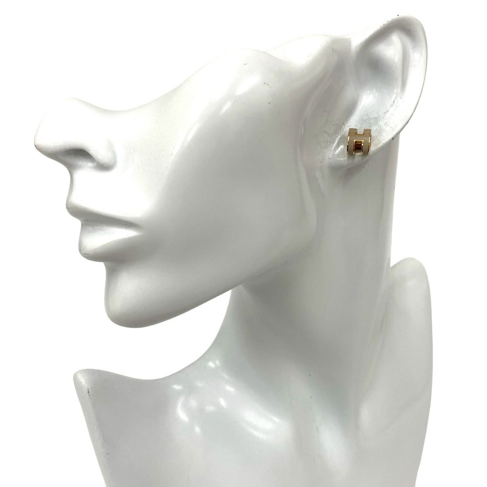 Plating Hermes Stud Earrings Gold (1 of 6)