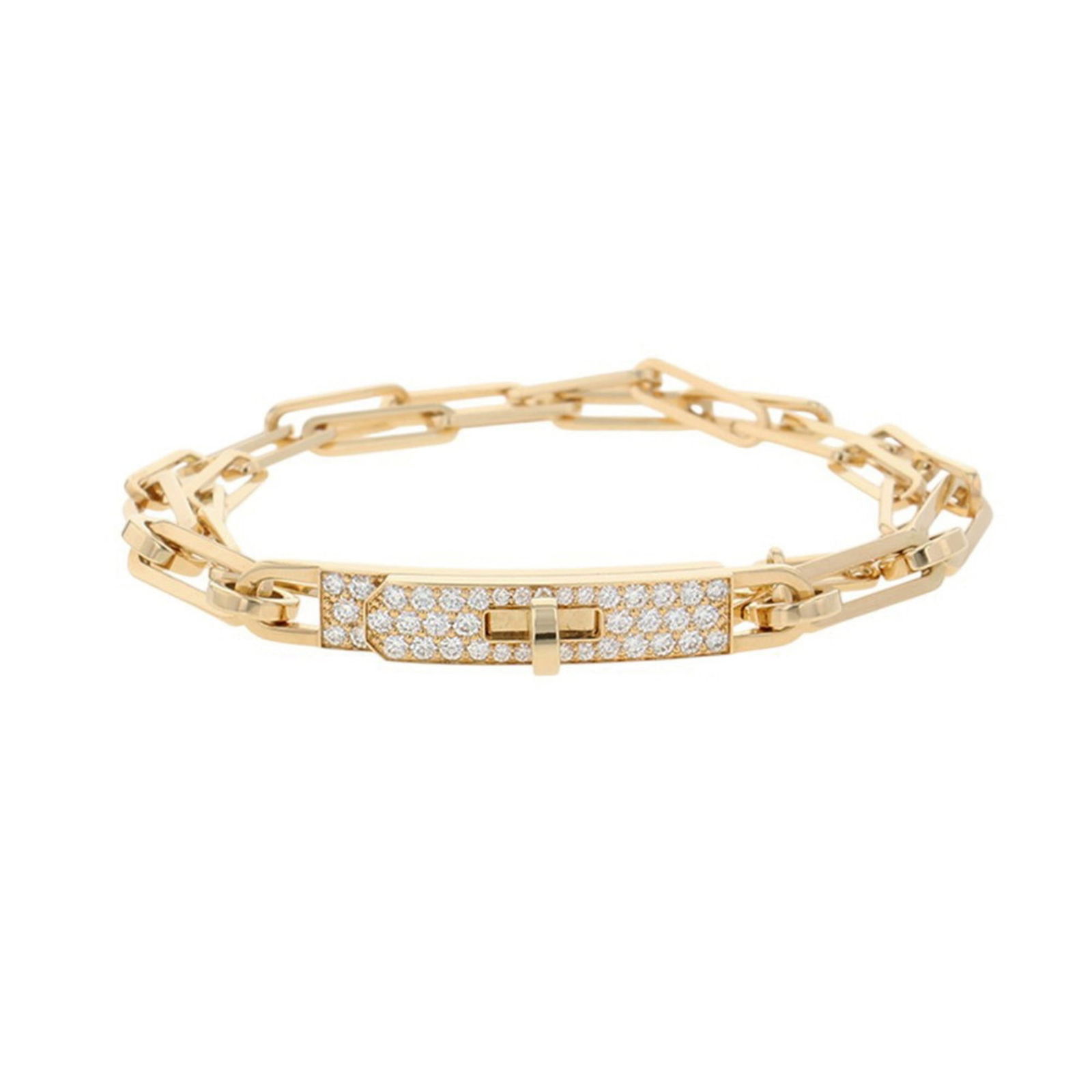 (18K) Hermes Charm Bracelet Yellow Gold: (18K) Hermes Charm Bracelet Yellow Gold This listing features (18K) Hermes Charm Bracelet Yellow Gold. Item specifics are provided below. Item Specifics: Brand: Hermes Type: Charm Bracelet Gender: Men