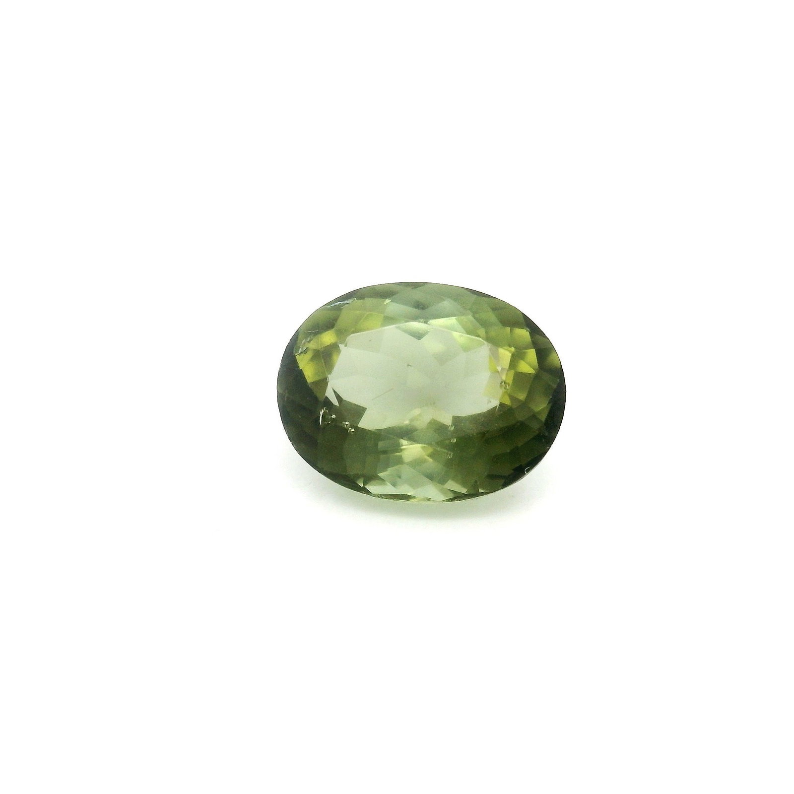 Loose Tourmaline Gemstone - GSI Oval 2.12ct Green EC (1 of 1)