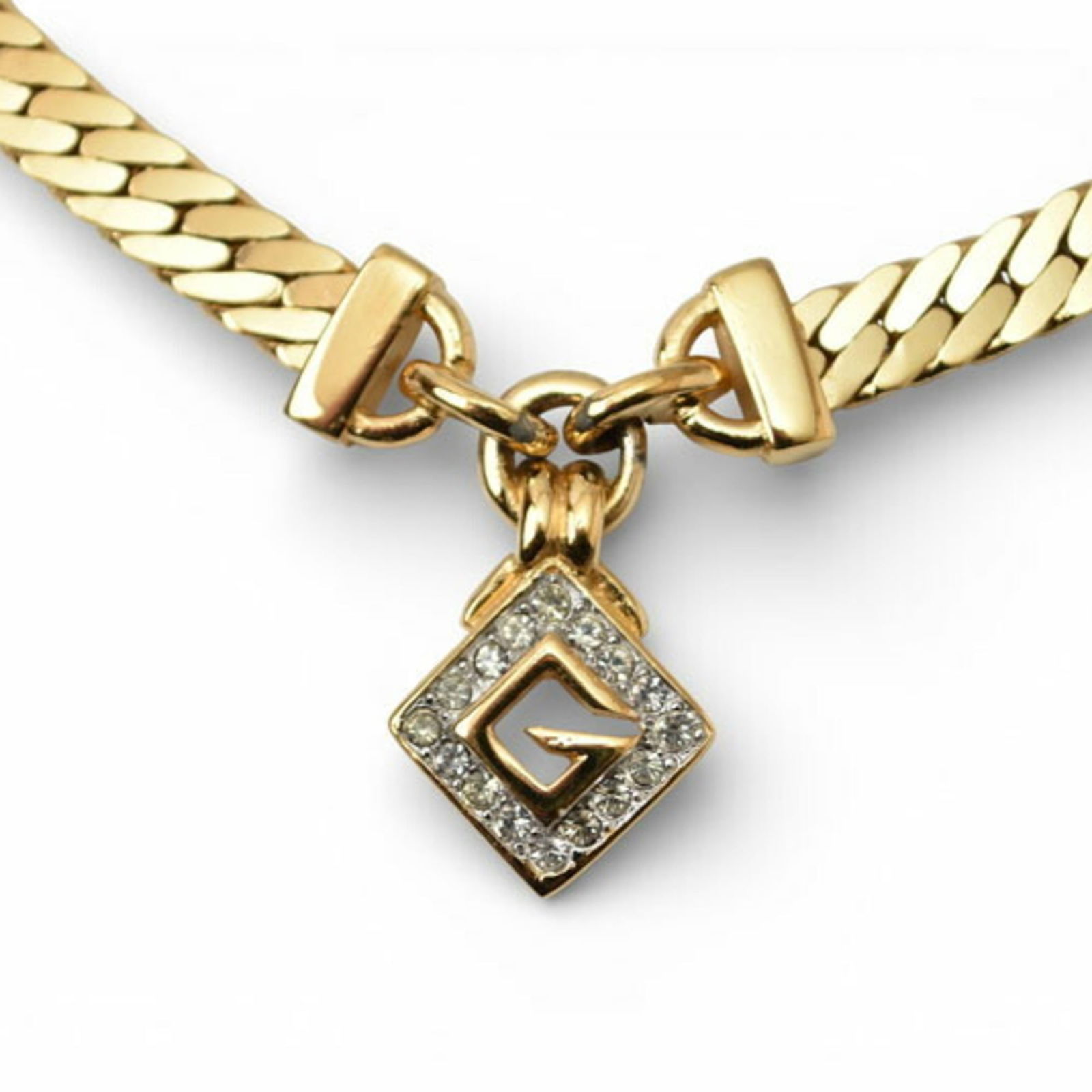 Women's Givenchy Necklace GIVENCHY Choker G Rhinestone Gold: Women's Givenchy Necklace GIVENCHY Choker G Rhinestone Gold This listing features Women's Givenchy Necklace GIVENCHY Choker G Rhinestone Gold. Item specifics are provided below. Item Specifics: Brand: